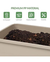 Aoodor Malysha Outdoor Elevated Planter (Set of 3) See More by Winston Porter