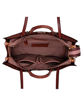 Old Trend Women's Genuine Leather Rose All-day Tote Bag