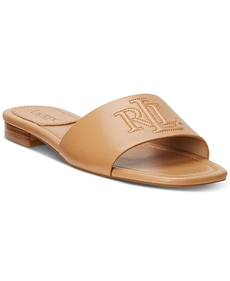 Lauren Ralph Women's Everly Slide Flat Sandals