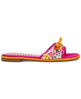 Betsey Johnson Women's Teasee Floral Slide Sandals