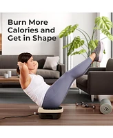 LifePro Mini Vibration Plate Exercise Machine – Full Body Platform for Lymphatic Drainage, Back & Joint Pain Relief