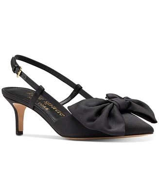 kate spade new york Women's Rue Slingback Bow Pumps