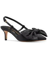 kate spade new york Women's Rue Slingback Bow Pumps