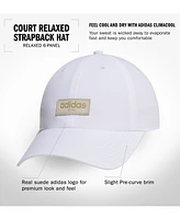 adidas Women's Court Relaxed Strap-Back Hat