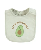 Hudson Baby Infant Boy Cotton Bibs, Taco Tuesday, One Size