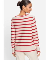 Olsen Striped Sweater