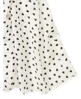 Olsen Heart Print Scarf