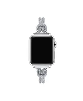 Posh Tech Serena Faux Tennis Bracelet Band for Apple Watch, Fits All Apple Watch Models