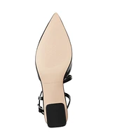 Marc Fisher Women's Loya Pointy Toe Block Heel Dress Pumps