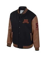 Colosseum Men's Letterman Full-Snap Varsity Jacket