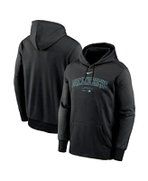 Nike Men's Black Arizona Diamondbacks Authentic Collection Practice Performance Pullover Hoodie