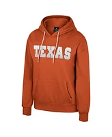 Colosseum Women's Texas Orange Longhorns Reflection Rhinestone Drawcord Pullover Hoodie