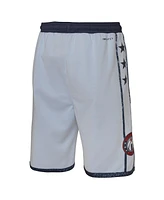 Nike Big Boys and Girls Light Blue Washington Wizards 2024/25 City Edition Swingman Performance Shorts