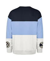 '47 Brand Men's and Women's Light Blue Atlanta Hawks 2024/25 City Edition On Five Maximalist Pullover Sweatshirt