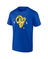 Fanatics Men's Royal Los Angeles Rams Coordinate T-Shirt