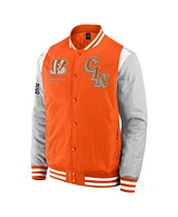 Fanatics Men's and Women's Orange Cincinnati Bengals Elements Elite Full-Snap Jacket