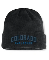 Fanatics Men's Black Colorado Avalanche Andee Cuffed Beanie