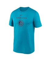 Nike Men's Turquoise Florida State Seminoles On-Court Basketball Legend Practice Performance T-Shirt