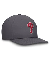 Nike Men's Gray Philadelphia Phillies Pro Performance Snapback Hat