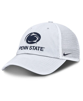 Nike Men's White Penn State Nittany Lions Club Trucker Adjustable Hat