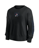 Fanatics Black Philadelphia 76ers Oversized Game Day Pullover Sweatshirt