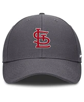 Nike Men's Gray St. Louis Cardinals Club Performance Adjustable Hat