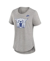 Nike Women's Heather Gray Kentucky Wildcats Legacy Tri-Blend T-Shirt