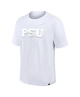 Nike Men's White Penn State Nittany Lions 2-Hit Statement Max90 T-Shirt