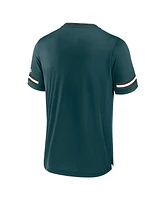 Fanatics Men's Midnight Green Philadelphia Eagles Stripe Stacking T-Shirt