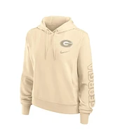 Nike Women's Tan Georgia Bulldogs One Performance Pullover Hoodie