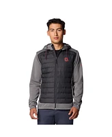 Columbia Men's Charcoal/Gray Ohio State Buckeyes Out-Shield Hybrid Full-Zip Hoodie Jacket