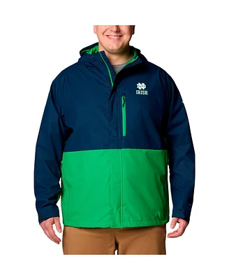 Columbia Men's Navy Notre Dame Fighting Irish Big Tall Field Bound Omni-Tech Full-Zip Jacket