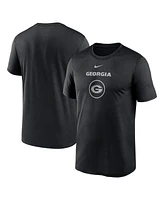 Nike Men's Georgia Bulldogs On-Court Basketball Legend Practice Performance T-Shirt