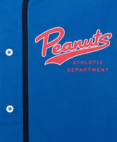 Hybrid Men's Peanuts Baseball Jersey Shirt