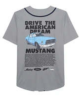 Hybrid Men's Ford Mustang Baseball Jersey Shirt