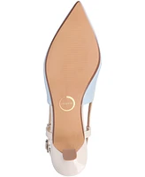 Journee Collection Women's Padma Slingback Kitten Heel Pumps