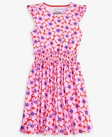 Epic Threads Kid Girl Floral Smocked Jersey Cotton Dress, Exclusively at Macy's