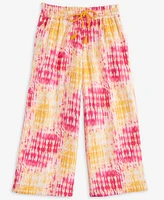 Epic Threads Girls Coast Dye Wide Crop Pants, Exclusively at Macy's