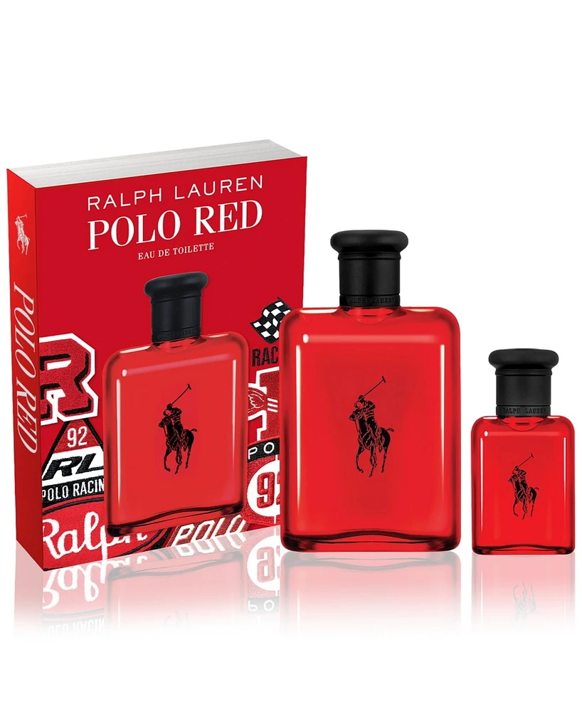 Ralph Lauren Men's 2-Pc. Polo Red Eau de Toilette Gift Set, Exclusively at Macy's