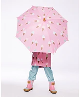 Deux par Little Girls Short Rain Boots Pink