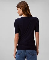 Calvin Klein Women's Stretch Slim-Fit Short-Sleeve Tee