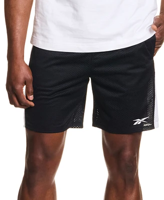 Reebok Men's Basketball Mesh 9" Shorts