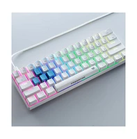 acer Predator Aethon 330 Gaming Keyboard|Space-Saving 61-Key Design|100% Anti-Ghosting with N-Key Rollover|Kailh Blue Switches|Personalized Rgb Lighti