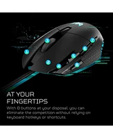 acer Predator Cestus 315 Gaming Mouse with PixArt Sensor, Adjustable Dpi & 8 Buttons Including Burst Fire