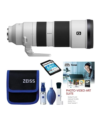 Sony Fe 200-600mm f/5.6-6.3 G Oss Super Telephoto Lens with Accessory Bundle