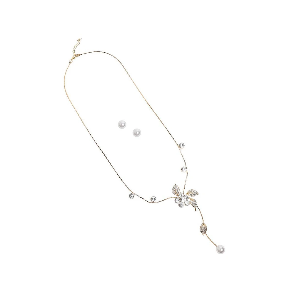 Foliage Branch Negligee Necklace