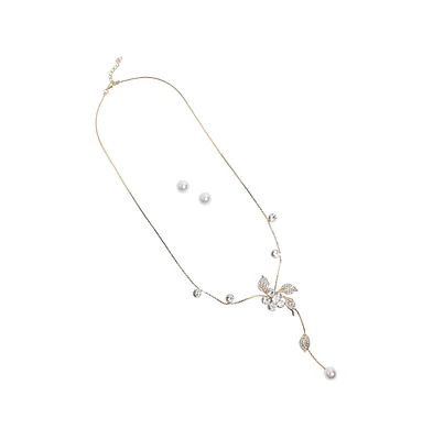 Foliage Branch Negligee Necklace