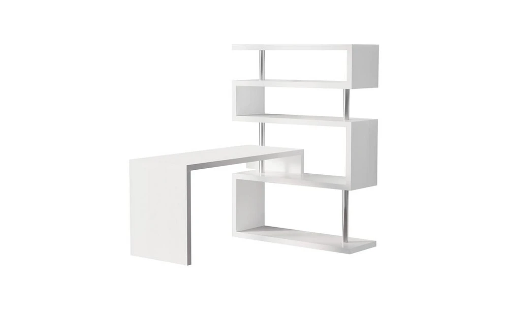 Office Desk – Modern Workstation with Storage for Home or Office Workspace