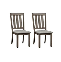 Slat Back Side Chair (Rta)-Set of 2