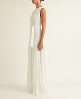 Arose Studio, Inc Women's Allison Pleated Sleeveless Dress